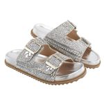 Papete Las Vegas Pedraria Strass Prata