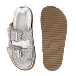 Papete Las Vegas Pedraria Strass Prata