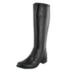 Bota Montaria Canela Couro Ridding Boots Preto 