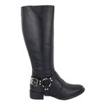 Bota Montaria Kansas Cano Longo Cabresto Preto