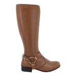 Bota Montaria Kansas Cabresto Fivela Conhaque