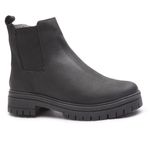 Coturno Carpi Feminino Em Couro Preto