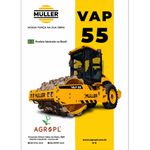 ROLO COMPACTADOR VIBRATÓRIO VAP55 | Muller