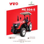 ME504-5 (ROUPS OU CABINE) | YTO