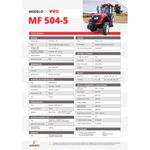 MF 504-5 ( ROUPS OU CABINE) | YTO 