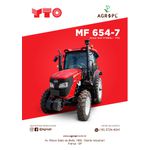 MF654-7 (ROUPS OU CABINE) | YTO 