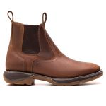 BOTA TEXANA MOD 03 ANATÔMICA COURO RÚSTICO CELA BICO QUADRADO