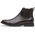  BOTA CHELSEA ANATÔMICA COURO LATEGO PREMIUM CAFÉ + CARTEIRA RÚSTICO CAFÉ