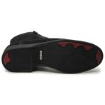 BOTA COMFORT ANATÔMICA ZIPADA COURO NOBUCK PRETO