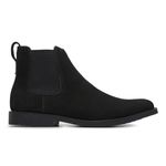 BOTA CHELSEA ANATÔMICA COURO NOBUCK PRETO