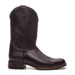 Bota Western Cano longo| Sola de Couro com Antiderrapante - Preto