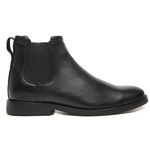  BOTA CHELSEA ANATÔMICA COURO FLOATHER PRETO ALMOFADADA