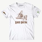 CAMISA MASCULINA RANCH SORTING T-SHIRT PREMIUM- BRANCO