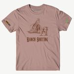 CAMISA MASCULINA RANCH SORTING T-SHIRT PREMIUM- SALMÃO 