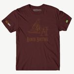 CAMISA MASCULINA RANCH T-SHIRT PREMIUM- BORDO