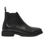  BOTA CHELSEA FEMININA ANATÔMICA COURO FLOATHER PREMIUM PRETO