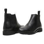  BOTA CHELSEA FEMININA ANATÔMICA COURO FLOATHER PREMIUM PRETO