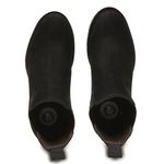  BOTA CHELSEA FEMININA ANATÔMICA COURO NOBUCK PRETO