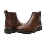  BOTA CHELSEA ANATÔMICA COURO FLOATHER CARAMELO