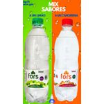 MIX SABORES LIMÃO E TANGERINA - 6 unidades: Água c/ Gás Saborizada Limão 510ml + 6 Unidades: Água c/ Gás Saborizada Tangerina 510ml - Fors - Fardo Fechado = 12 unidades