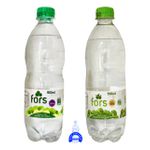 MIX SABORES LIMÃO E MAÇÃ VERDE - 6 unidades: Água com Gás Saborizada Limão 510ml + 6 Unidades: Água com Gás Saborizada Maçã Verde 510ml - Fors - Fardo Fechado = 12 unidades