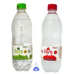 MIX SABORES MAÇÃ VERDE E MELANCIA - 6 unidades: Água c/ Gás Saborizada Maçã Verde 510ml + 6 Unidades: Água c/ Gás Saborizada Melancia 510ml - Fors - Fardo Fechado = 12 unidades
