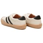 Tênis Feminino Casual Samba Sintético Branco e Preto - Byara