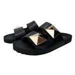 Sandália Slide Cleópatra - Preto
