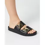 Sandália Slide Cleópatra - Preto