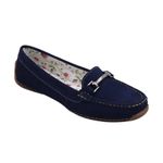 Sapato Mocassim Donatella - Azul Marinho