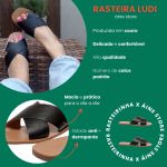 Sandália Rasteira Ludi - Preto
