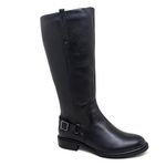 Bota Dodoma Feminina em Couro Preto - Perlatto