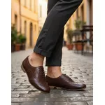 Oxford Kilkenny Couro - Marrom