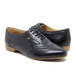 Oxford Kilkenny Couro - Preto
