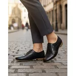 Oxford Kilkenny Couro - Preto