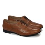 Oxford Kilkenny Couro - Tabaco