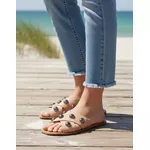 Sandália Rasteira Soho - Nude