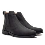 Bota Masculina Couro Preto