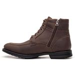 Bota Masculina Erick Couro Crazy Horse Castor