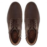 Bota Masculina Erick Couro Crazy Horse Castor
