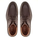 Bota Masculina Luciano Couro Floater Chocolate