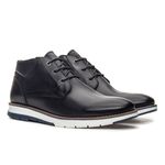 Bota Casual Marçal Couro Napa Preto