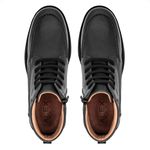 Bota Masculina Nelson Couro Floater Preta