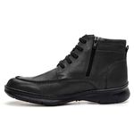 Bota Masculina Nelson Couro Floater Preta