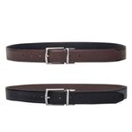 Cinto Masculino Dupla face Giratório Couro Soleta 100cm
