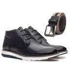 BOTA MARCAL PRETA + CINTO ELASTICO PRETO