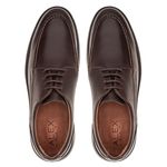 Sapato Masculino Jason Couro Floater Café