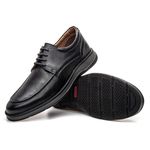Sapato Masculino Jason Couro Floater Preto
