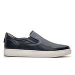Sapato Masculino Mathias Couro Floater Marinho