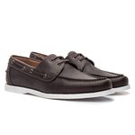 Sapato Masculino Vitor Couro Ohio Café